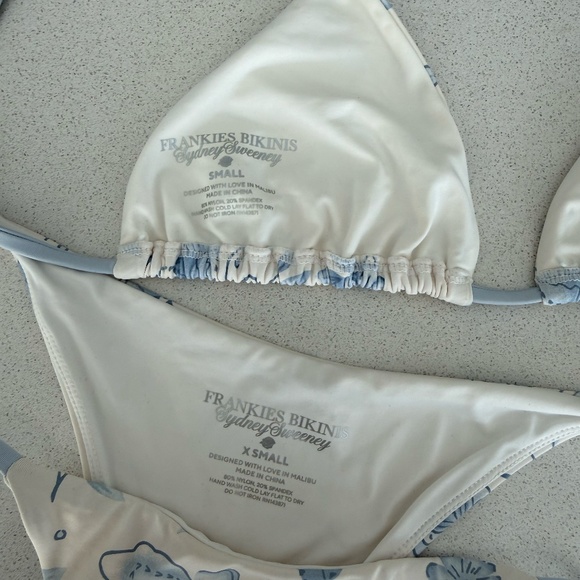 NWOT Frankies Bikinis x Sydney Sweeney Venice String Bikini Set - Picture 7 of 7